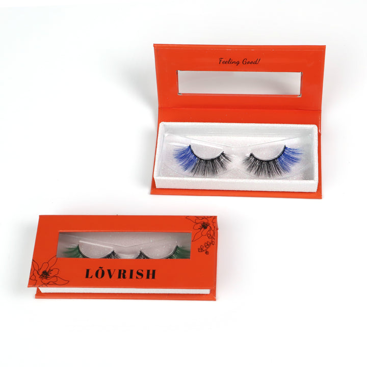 DIMOND BLACK-BLUE-LÕVRISH Super Light Eyelashes-wholesale price 20 boxes
